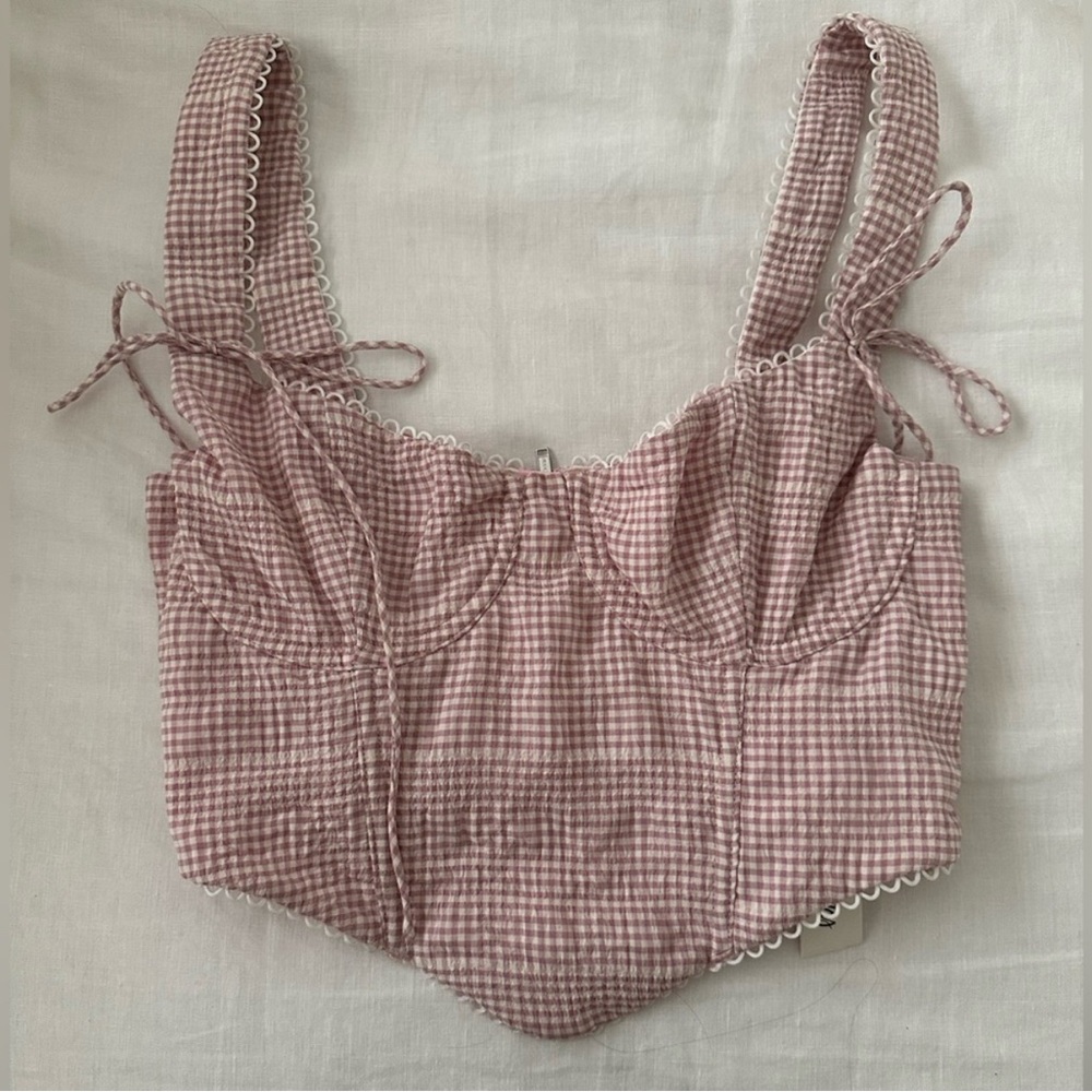 For Love & Lemons Ali Bustier Top